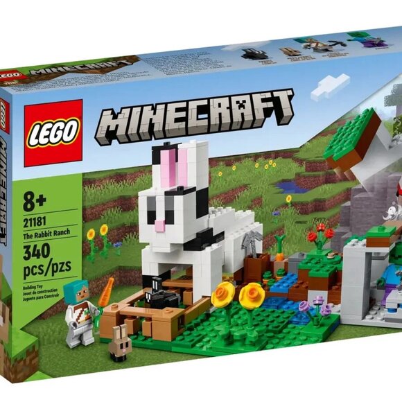 LEGO #21181 - Minecraft: The Rabbit Ranch - NEW - Picture 2 of 5